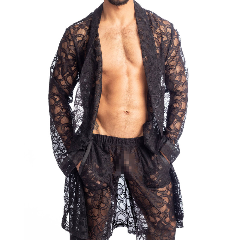 Chemise de nuit transparente pour homme sale